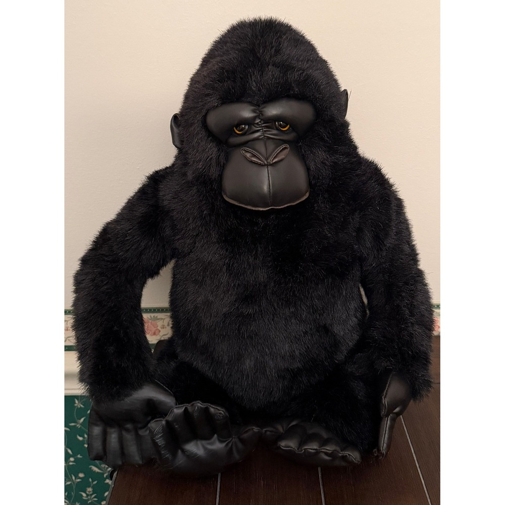 Vintage 1986 Mighty Star Special Effects Ramon Gorilla Plush Stuffed Animal 16in